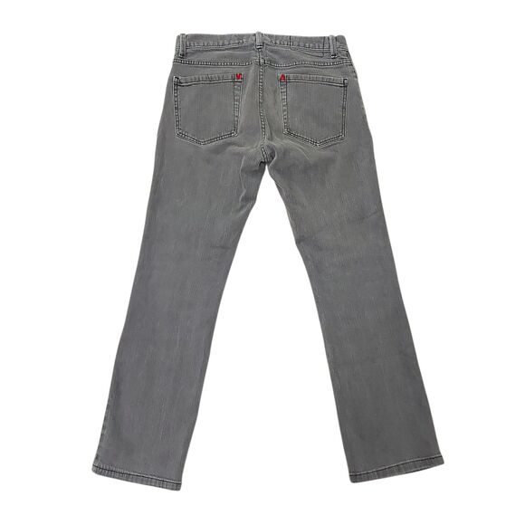 RVCA Regvlars Jeans Mens 30x27 Gray Straight Leg Cotton Blend Casual Work Denim - Picture 5 of 11